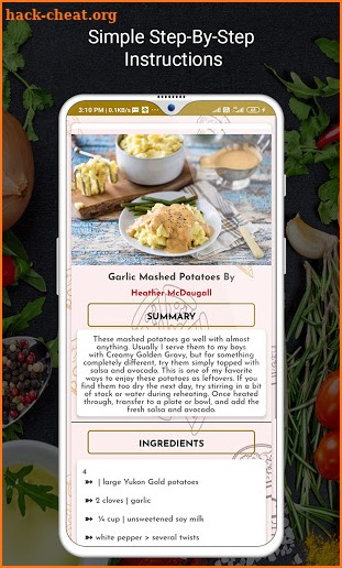 Whole-Foods Plant-Based Recipes screenshot