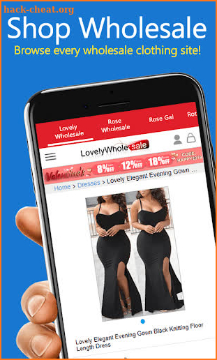 Wholesale Clothing & Fashion for Women and Men screenshot