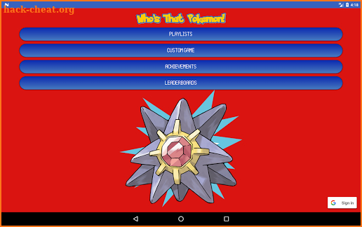 Who's That Pokemon! screenshot