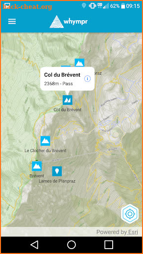 Whympr. Prepare and share your mountain outings. screenshot