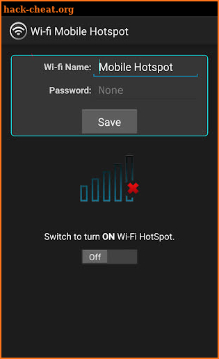 Wi-fi Mobile Hotspot screenshot