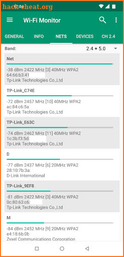 Wi-Fi Monitor+ screenshot