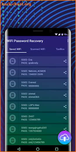 Wi-Fi Password Unlock screenshot