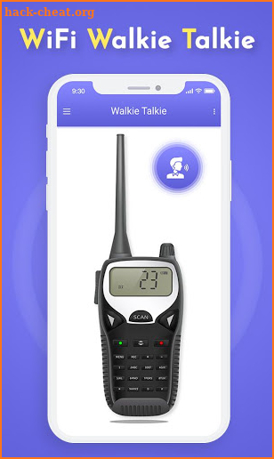 Wi-Fi Walkie Talkie - Bluetooth Walkie Talkie screenshot