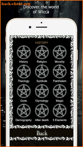 Wicca guide screenshot