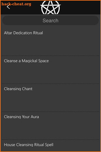 Wicca Spells and Tools Pro screenshot