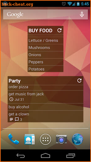 Widget for Trello™ screenshot