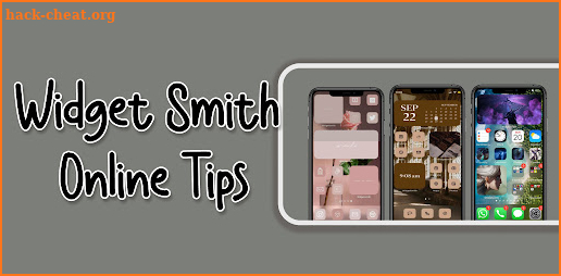 Widget Smith Online Tips screenshot