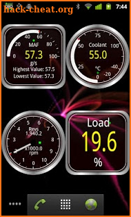 Widgets for Torque (OBD / Car) screenshot