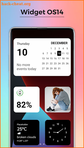 Widgets iOS 14 screenshot