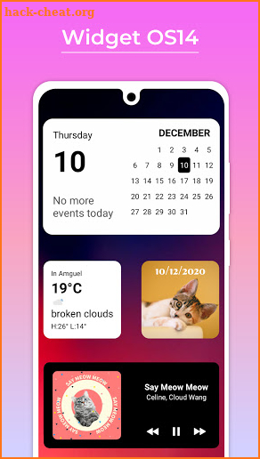 Widgets iOS 14 screenshot