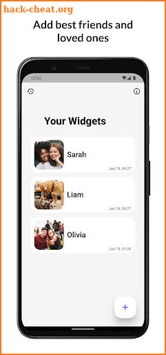 Widgetshare screenshot