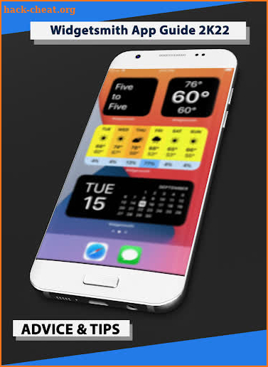 Widgetsmith Android App Guide screenshot