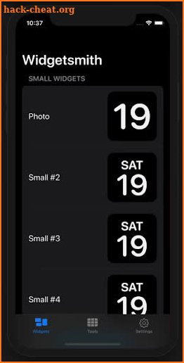 Widgetsmith Pro Premium App Widgets Guide screenshot