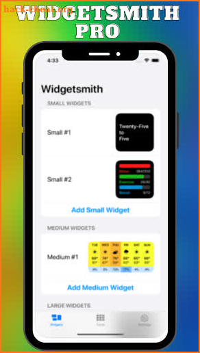 Widgetsmith Pro Premium App Widgets New Guide screenshot