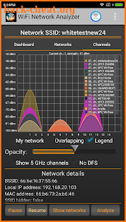 WiFi Analyzer screenshot