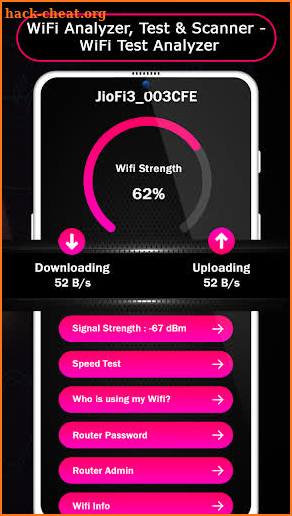 WiFi Analyzer, Test & Scanner - WiFi Test Analyzer screenshot