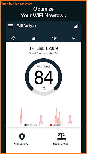 Wifi Analyzer - Wifi Hotspot Signal Strength screenshot