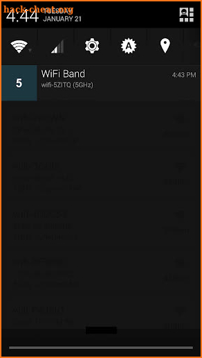 WiFi Band screenshot