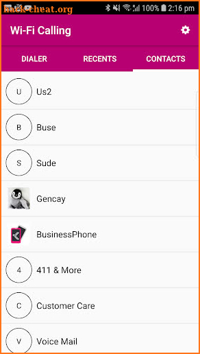 WiFi Call screenshot