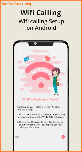 Wifi Calling : Wifi tethering & Free Voice Calls screenshot