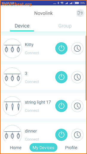 WiFi D-lights screenshot