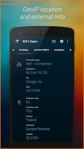 WiFi Data+ screenshot