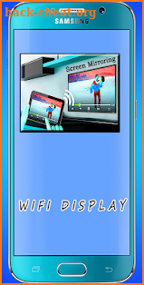 Wifi display helper (miracast) screenshot