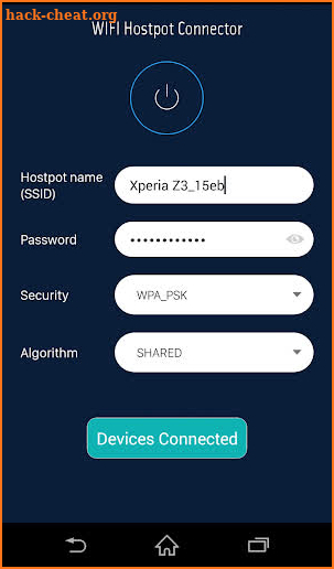 WIFI Hotspot Connector screenshot