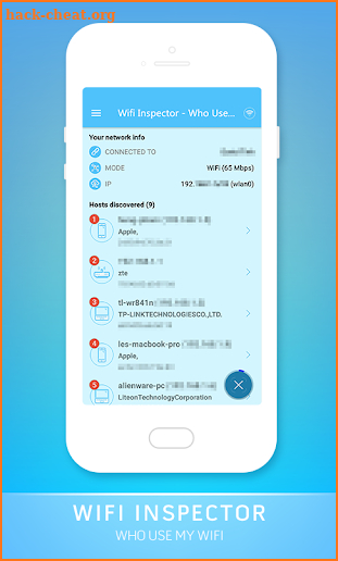 Wifi Inspector - Who Use My WiFi screenshot
