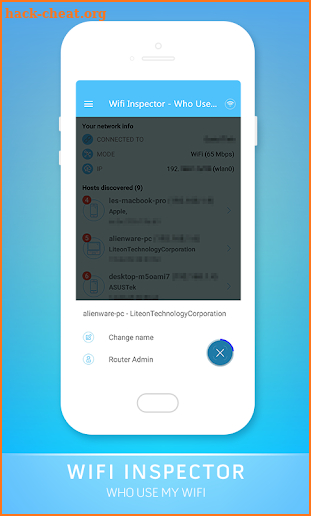 Wifi Inspector - Who Use My WiFi screenshot