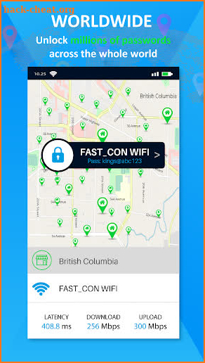 WiFi Map - WiFi Password key Show & WiFi Connect screenshot