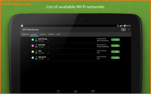 WiFi Monitor: analyzer of WiFi networks screenshot