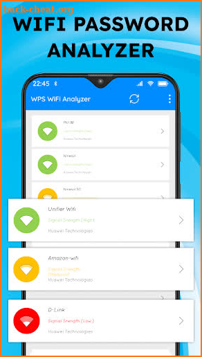Wifi Password Analyzer screenshot