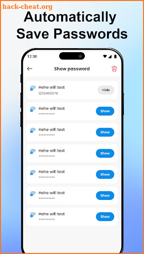 Wifi Password: Auto Connect screenshot