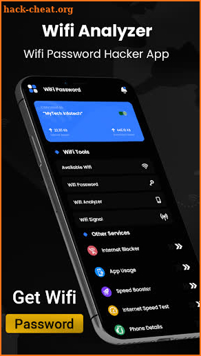 Wifi Password Hacker, Real App screenshot