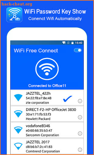 Wifi Password Key Show - Show All WiFi Password screenshot