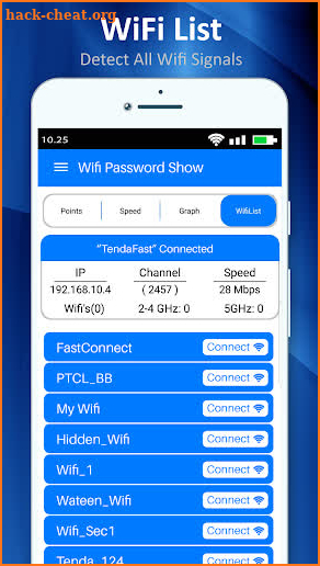 Wifi password show - Wifi key master screenshot