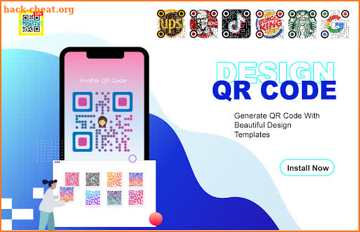 WiFi QR Code Scanner: QR Code Generator Lite screenshot