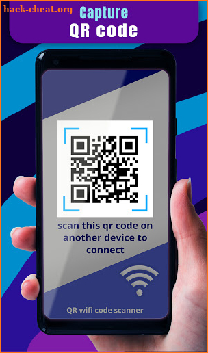 WiFi QR Code Scanner: QR Code Generator WiFi Free screenshot