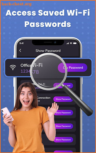 WiFi Scan - Show Wi-Fi App screenshot