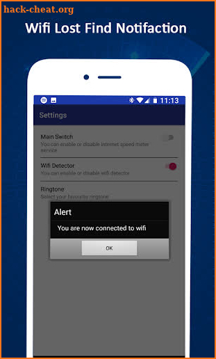Wifi Signal finder & wifi lost Alert screenshot
