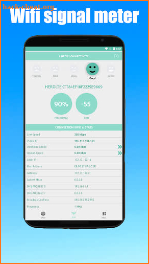 Wifi Signal Strength Meter & SuperWifi Speed Test screenshot