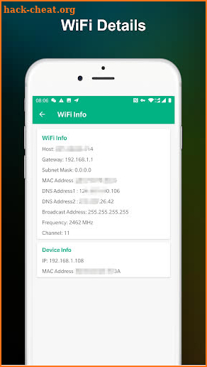 WiFi Signal Strength Meter - Network Monitor screenshot