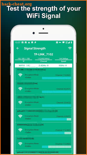 WiFi Signal Strength Meter Pro screenshot