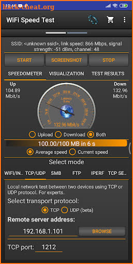 WiFi Speed Test Pro screenshot