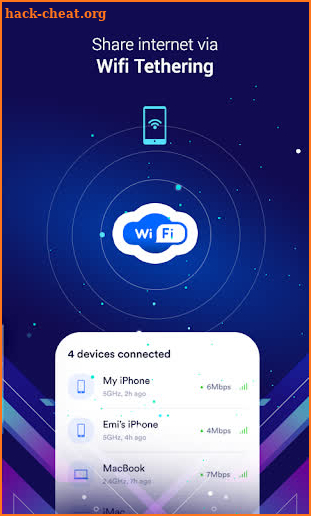 WiFi Tethering : Internet Sharing screenshot