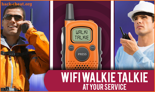 Wifi Walkie Talkie 2018 screenshot