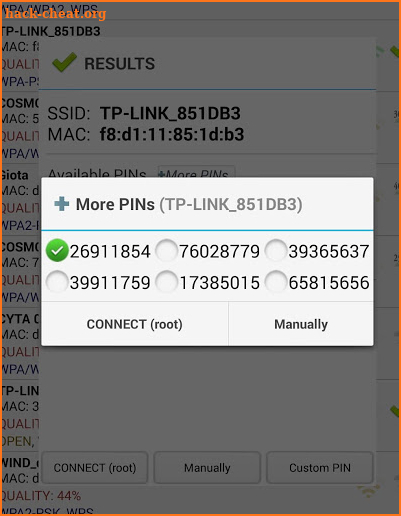 Wifi WPS Plus screenshot