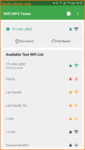 WiFi WPS Tester - No Root To Detect WiFi Risk screenshot